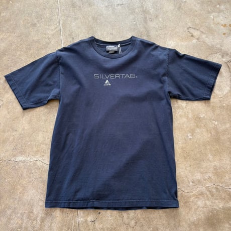 90s MADE IN USA SILVERTAB レア ロゴTEE