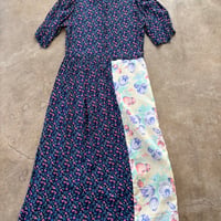 Jane Schaffhausen 小花柄 レーヨン リメイク ワンピース
