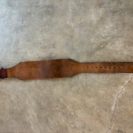 VINTAGE レザー ワイド ベルト
