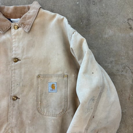 Vintage Charhartt ボロ ダック地 ミシガンチョア コート
