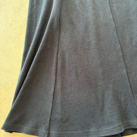 90s ITALY製 J.CREW コットン ニット ヘンリーネック ワンピース
