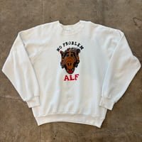80s- Tee Lays USA製 ALF ラバープリント スウェット