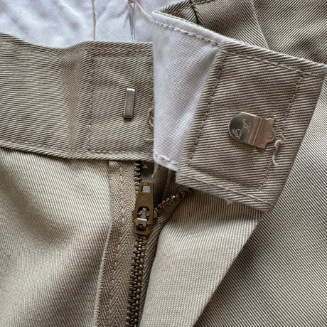 80's Dickies 874 USA製 ベージュ ワークパンツ