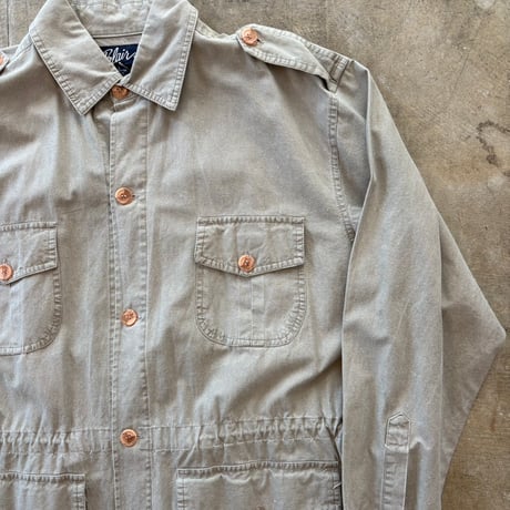 vintage Blair コットン サファリ ジャケット