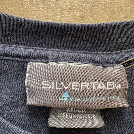 90s MADE IN USA SILVERTAB レア ロゴTEE