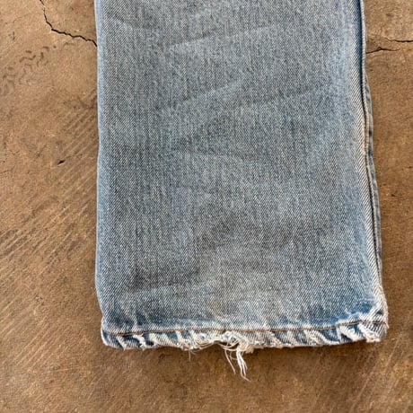 Levi's 66後期 501 クラッシュ デニム パンツ