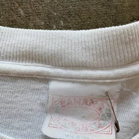 80s BANANA REPUBLIC トラベル&サファリライン カンガルー TEE
