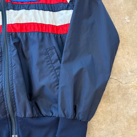 70s- adidas パッチ付き ナイロン ジャケット