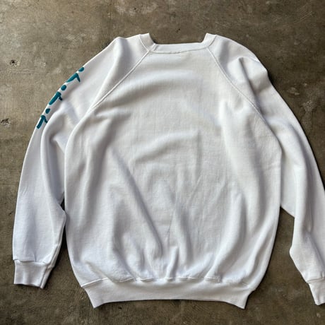 80s hanes ヘインズ スウェット ホワイト 手繋ぎ