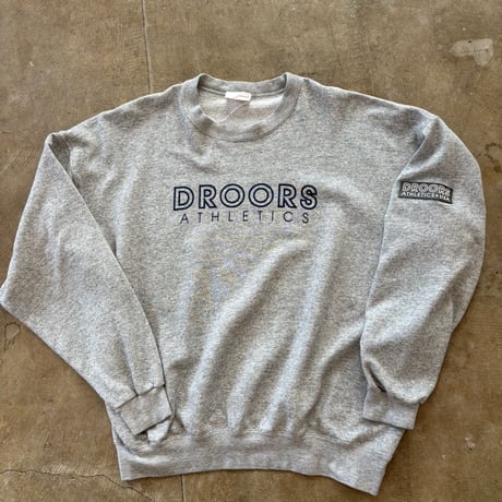90s droors clothing ロゴスウェット XL