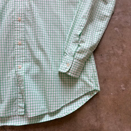 RALPH LAURE ボタンダウン ギンガムチェック シャツ