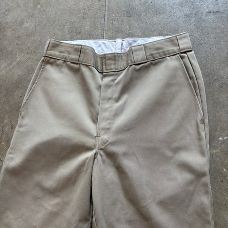 80's Dickies 874 USA製 ベージュ ワークパンツ