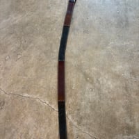 Vintage お花モチーフ 2トーン レザーベルト