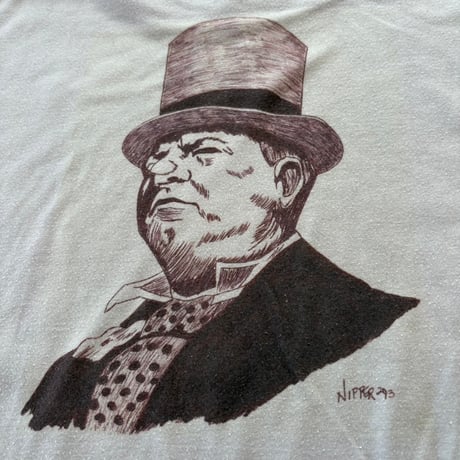 90s vintage 両面デザイン 肖像画  ムービー TEE