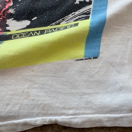 80s usa made Ocean Pacific サーフtee