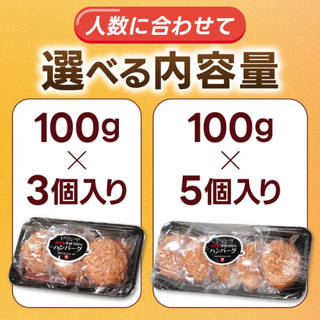 鹿児島黒豚ハンバーグ 冷凍 豚肉100％ おすすめ 人気 ポーク ギフト 通販【1個100g】選べる 3個/5個