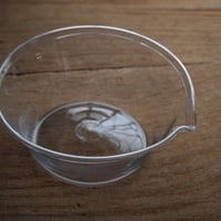 手吹きガラスの片口鉢 ミルクボウル / 19世紀(1800年代)・スウェーデン