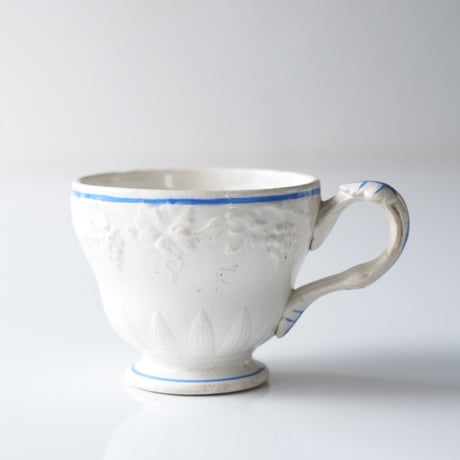 フランス蚤の市　 ファイアンス焼き　陶器 コーヒーボウル　インテリア雑貨 フランス蚤の市 ファイアンス焼き 陶器 コーヒーボウル インテリア雑貨