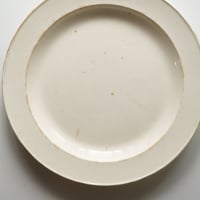 39cm 1820年頃 Montereau 古い 初期モントロー窯 ファイアンスフィーヌ 大皿 / フランス 19世紀