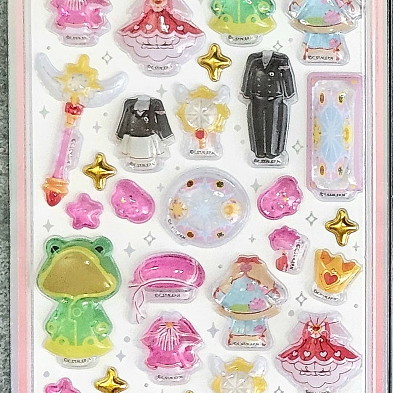 カードキャプターさくら うるちゅるPOPシール | Benzou's Store