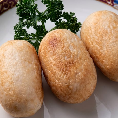 【0736】咸水角（シェンスイジャオ）五目肉餡入り揚げ餅（中華ピロシキ）（40g×15個入り）／㈱ヤムチャ・フーズ・サプライ