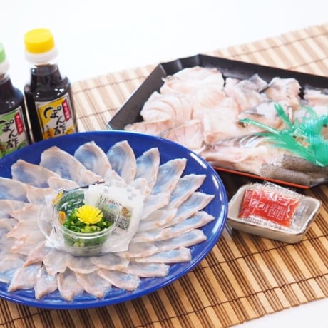 大分県産 クエ料理セット 2人前（刺身＋鍋）