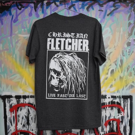 APPAREL｜CF SKULL SS Shirt（CHARCOAL GREY）