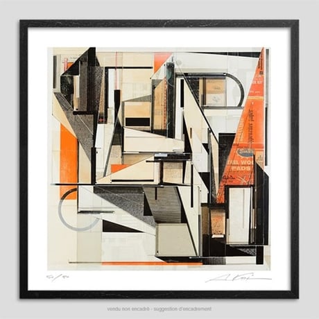 ART｜Augustine Kofie - Envelope-Sun 2017（Framed）