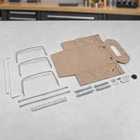 Boom Racing KUDU ランドローバー シリーズ109用 キャンバスソフトトップ＆幌フレームセット サンド／グリーン