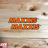 MAXXIS Tires マキシス タイヤ ロゴ デカール ステッカー 2枚セット MAXXIS-00001