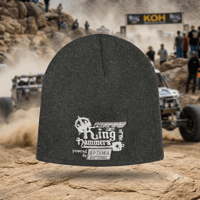 King of the Hammers 2017 キング・オブ・ザ・ハンマーズ ロゴ ニットキャップ ニット帽 グレー色 KOH00001