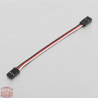 サーボ 延長ケーブル ワイヤー長13cm オス・メスプラグ 電装系アクセサリー SEC-013