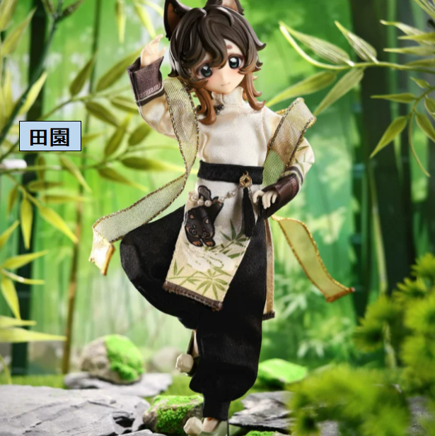 MiraiDolls　盒中毛绒ファーリー 水手 セーラー　ドールBJD　箱あり MiraiDolls BOXED FURRY 箱入りファーリー1/8スケール ブランドドール