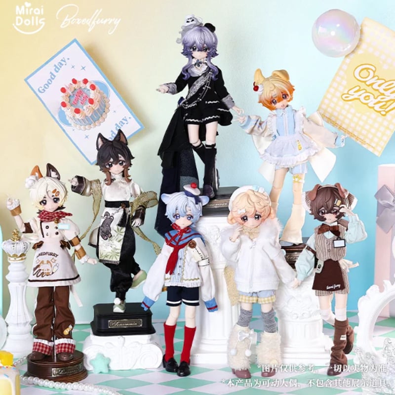 MiraiDolls BOXED FURRY 箱入りファーリー1/8スケール ブランドドールシ