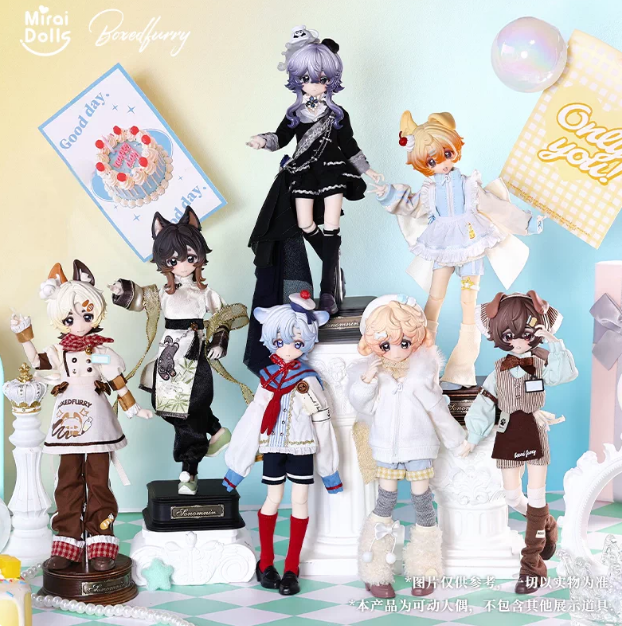 MiraiDolls BOXED FURRY 箱入りファーリー1/8スケール ブランドドールシ