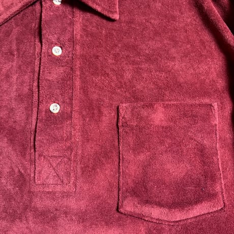 70s MERVYN'S ベロアシャツ