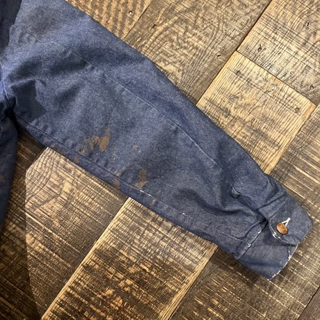 80s BIG BEN by Wrangler デニムカバーオールジャケット "Blanket Liner"