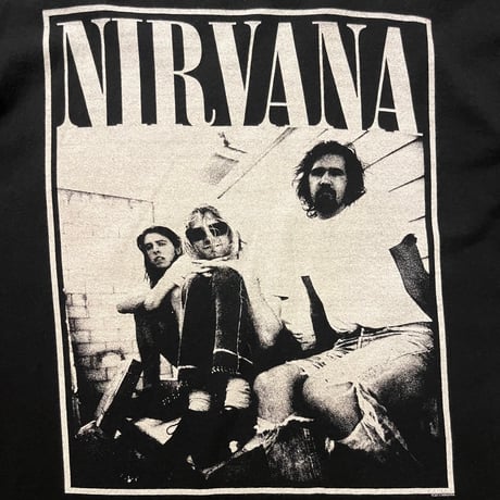 10s NIRVANA "Photo" バンドTシャツ