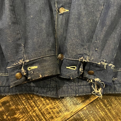70s Wrangler デニムカバーオールジャケット "Blanket Liner"