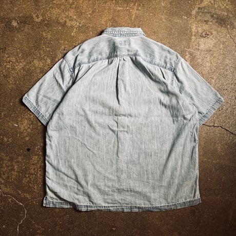 00s GAP 半袖デニムシャツ