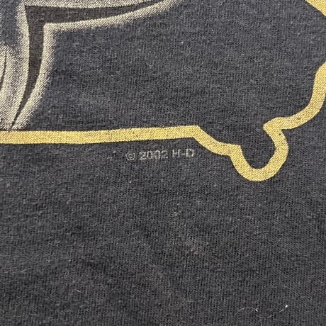 00s Harley-Davidson "METRO" ヘンリーネックロングスリーブTシャツ