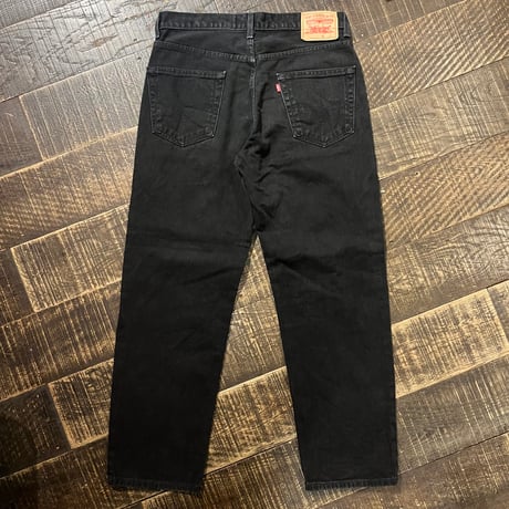 00s Levi’s 550 ブラックデニム