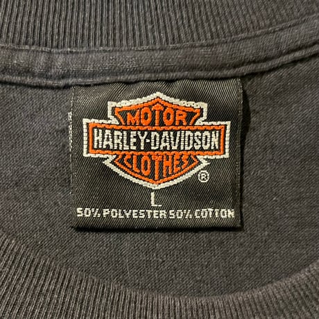 90s HARLEY-DAVIDSON プリントTシャツ "LEGENDS LIVE WHERE LEGENDS ROAM"