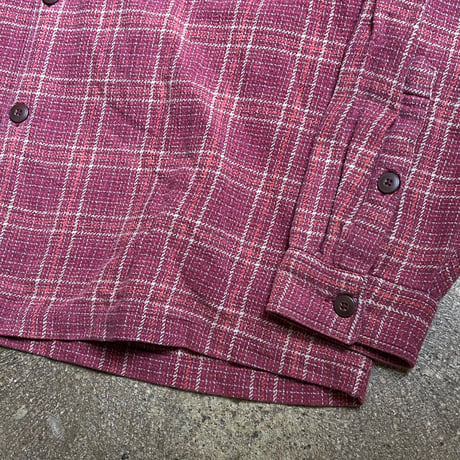 90s Patagonia ORGANIC COTTON ヘビーフランネルシャツ