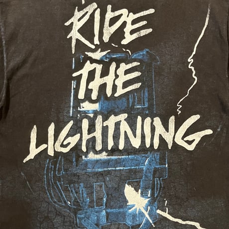 00s METALLICA "Ride the Lightning" バンドTシャツ / AOP