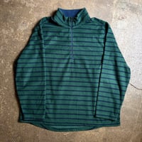 LANDS' END ハーフジップフリースプルオーバー