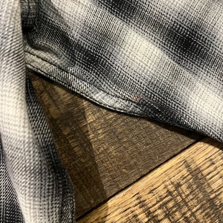 ARIZONA JEAN CO. ライトフランネルシャツ "Ombre Plaid"