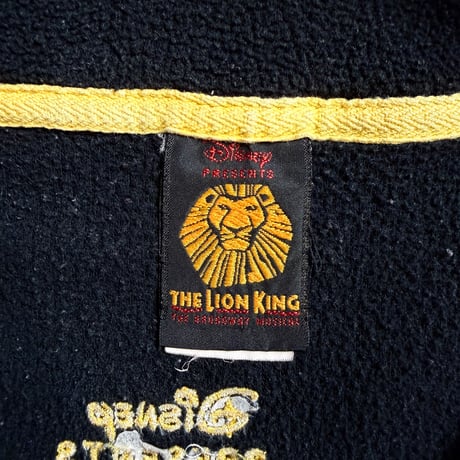 Disney 『THE LION KING』 ハーフジップフリースプルオーバー