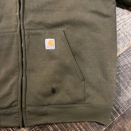 Carhartt ジップスウェットパーカー