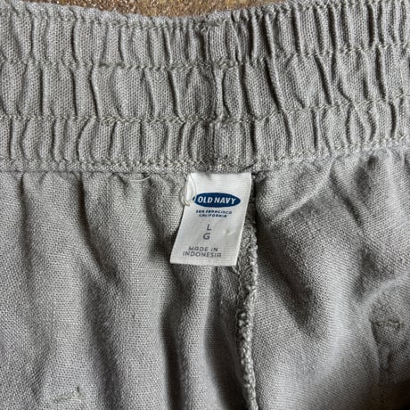 OLD NAVY リネンブレンドイージーパンツ